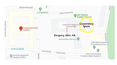 Wie komme ich zum CorWorking ©Ulrike Käfer